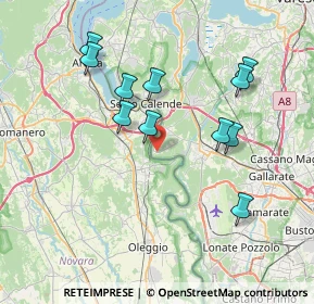 Mappa Via Cristoforo Colombo, 21019 Somma Lombardo VA, Italia (7.30273)