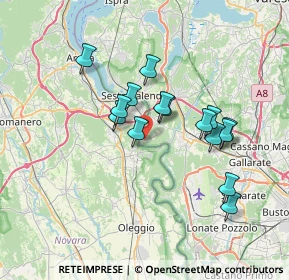 Mappa Via Cristoforo Colombo, 21019 Somma Lombardo VA, Italia (6.064)