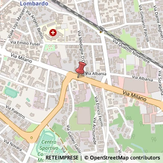 Mappa Via Milano, 106, 21019 Somma Lombardo, Varese (Lombardia)