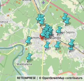 Mappa Via Briante Luigi, 21019 Somma Lombardo VA, Italia (1.356)