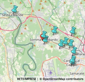 Mappa Via Briante Luigi, 21019 Somma Lombardo VA, Italia (4.34909)