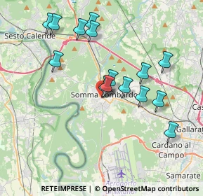 Mappa Via Briante Luigi, 21019 Somma Lombardo VA, Italia (3.62267)
