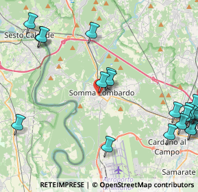 Mappa Via Briante Luigi, 21019 Somma Lombardo VA, Italia (5.8015)