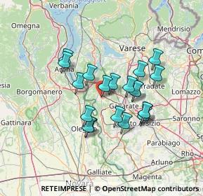 Mappa Via Briante Luigi, 21019 Somma Lombardo VA, Italia (11.0235)