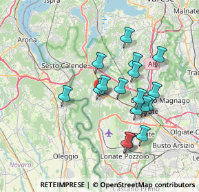 Mappa Via Briante Luigi, 21019 Somma Lombardo VA, Italia (6.35706)