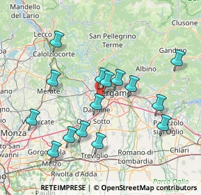 Mappa StreetVia, 24048 Treviolo BG, Italia (14.958)