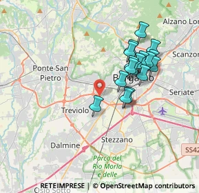 Mappa SS 671, 24048 Treviolo BG (3.18176)