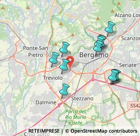 Mappa SS 671, 24048 Treviolo BG (3.5225)