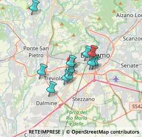 Mappa SS 671, 24048 Treviolo BG (2.53818)