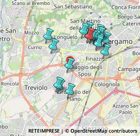 Mappa SS 671, 24048 Treviolo BG (1.7225)