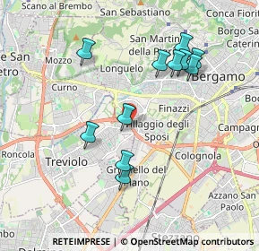 Mappa SS 671, 24048 Treviolo BG (1.82818)