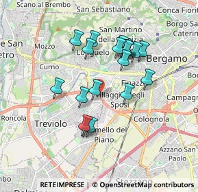 Mappa SS 671, 24048 Treviolo BG (1.5625)
