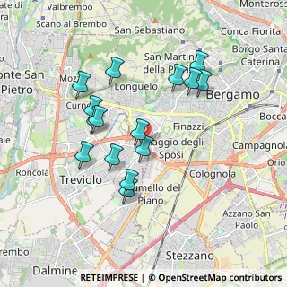 Mappa SS 671, 24048 Treviolo BG (1.688)