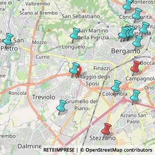 Mappa SS 671, 24048 Treviolo BG (3.146)