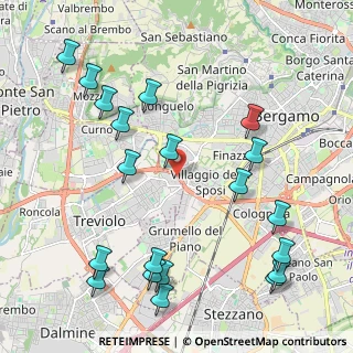 Mappa SS 671, 24048 Treviolo BG (2.563)