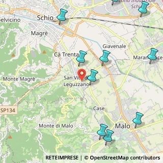 Mappa Via Gabriele D'Annunzio, 36030 San Vito di Leguzzano VI, Italia (3.04364)