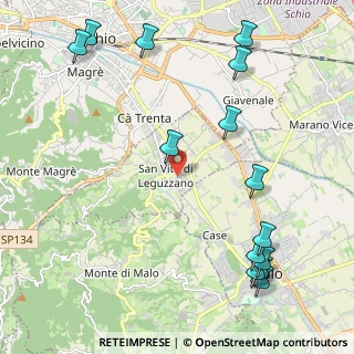Mappa Via Gabriele D'Annunzio, 36030 San Vito di Leguzzano VI, Italia (2.77929)