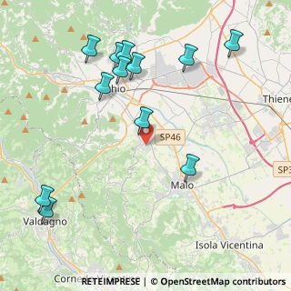 Mappa Via Gabriele D'Annunzio, 36030 San Vito di Leguzzano VI, Italia (4.8)