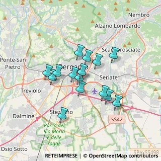 Mappa Via San Giovanni Bosco, 24125 Bergamo BG, Italia (2.62067)