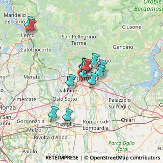 Mappa Via San Giovanni Bosco, 24125 Bergamo BG, Italia (10.36357)