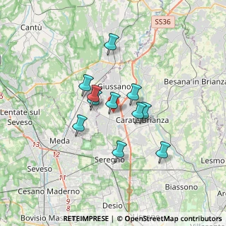 Mappa Via Consorziale della Gibbina, 20833 Giussano MB, Italia (2.59182)