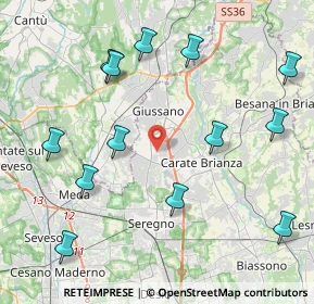 Mappa Via Consorziale della Gibbina, 20833 Giussano MB, Italia (4.81)