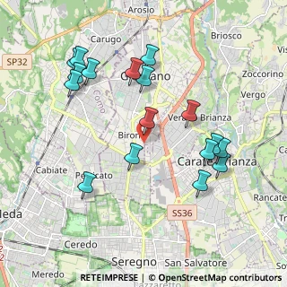 Mappa Via Consorziale della Gibbina, 20833 Giussano MB, Italia (2.04471)