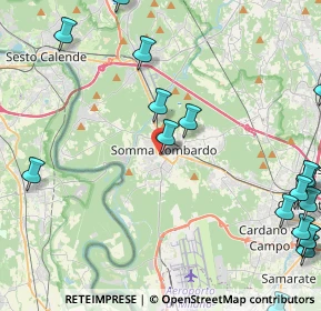 Mappa Via Briante, 21019 Somma Lombardo VA, Italia (6.36333)