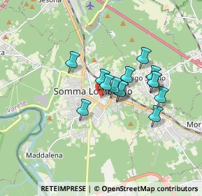 Mappa Via G. Marconi, 21019 Somma lombardo VA, Italia (1.26214)