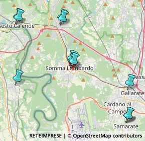 Mappa Via Marconi Guglielmo, 21019 Somma Lombardo VA, Italia (5.24083)