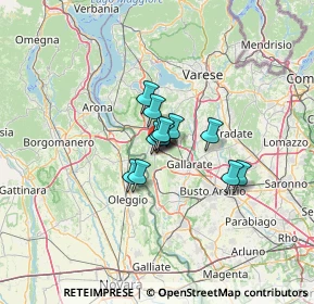 Mappa Via G. Marconi, 21019 Somma lombardo VA, Italia (6.65)