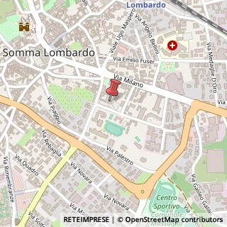 Mappa Via G. Marconi, 3, 21019 Somma Lombardo, Varese (Lombardia)