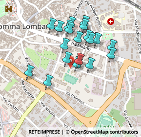 Mappa Via Marconi Guglielmo, 21019 Somma Lombardo VA, Italia (0.1955)