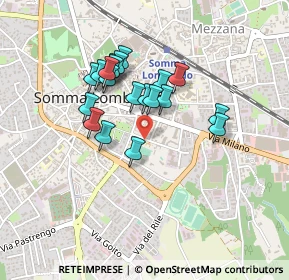 Mappa Via Marconi Guglielmo, 21019 Somma Lombardo VA, Italia (0.3575)