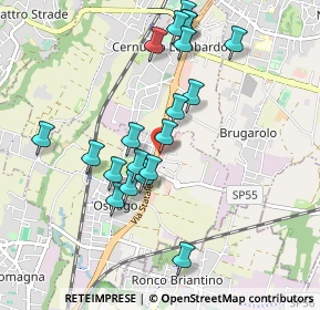 Mappa Via Statale, 23875 Osnago LC, Italia (0.916)