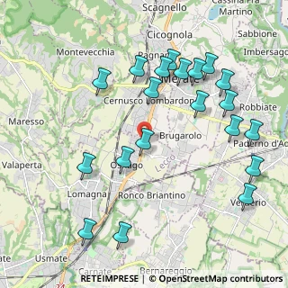 Mappa Strada Statale, 20875 Osnago LC, Italia (2.271)