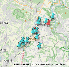 Mappa Via Statale, 23875 Osnago LC, Italia (2.87538)