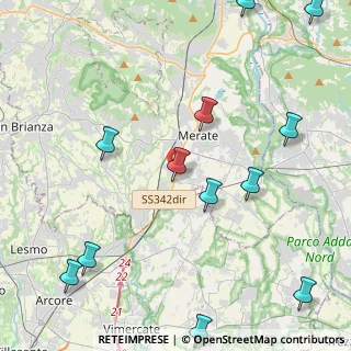 Mappa Strada Statale, 20875 Osnago LC, Italia (5.90538)