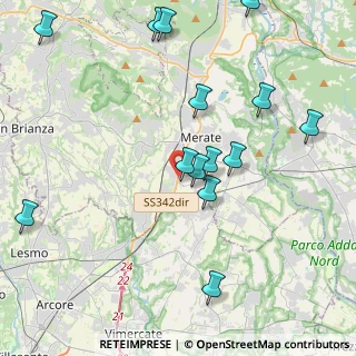 Mappa Strada Statale, 20875 Osnago LC, Italia (4.69357)