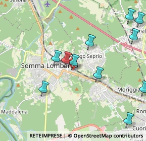 Mappa Via Soragana, 21019 Somma Lombardo VA, Italia (2.515)