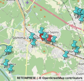 Mappa Via Soragana, 21019 Somma Lombardo VA, Italia (2.665)