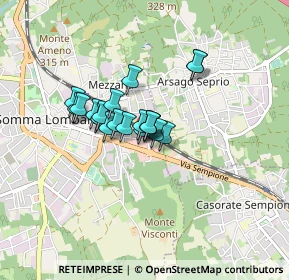 Mappa Via Soragana, 21019 Somma Lombardo VA, Italia (0.51)