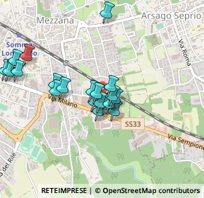 Mappa Via Soragana, 21019 Somma Lombardo VA, Italia (0.4025)