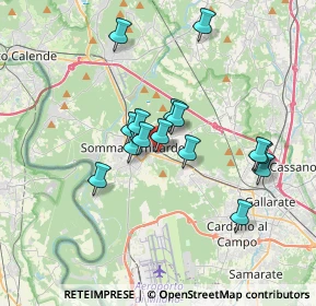 Mappa Centro Commerciale Il Gigante, 21019 Somma Lombardo VA, Italia (2.96133)