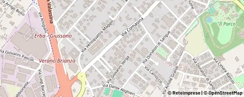 Mappa Verano Brianza