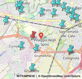 Mappa Via Delle Cave, 24127 Bergamo BG, Italia (1.451)