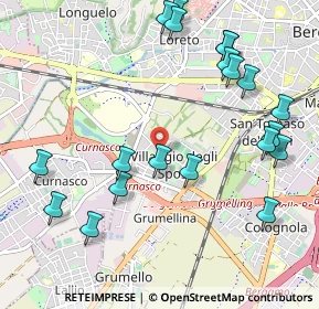 Mappa Via Delle Cave, 24127 Bergamo BG, Italia (1.2105)