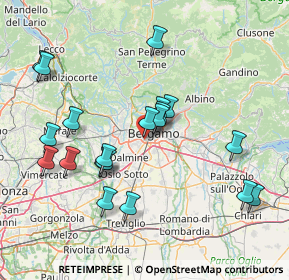 Mappa Via Delle Cave, 24127 Bergamo BG, Italia (15.4645)