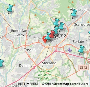 Mappa Via Delle Cave, 24127 Bergamo BG, Italia (5.02091)