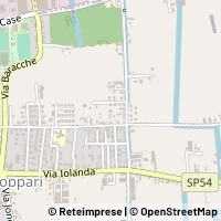 Mapa Tezze sul Brenta